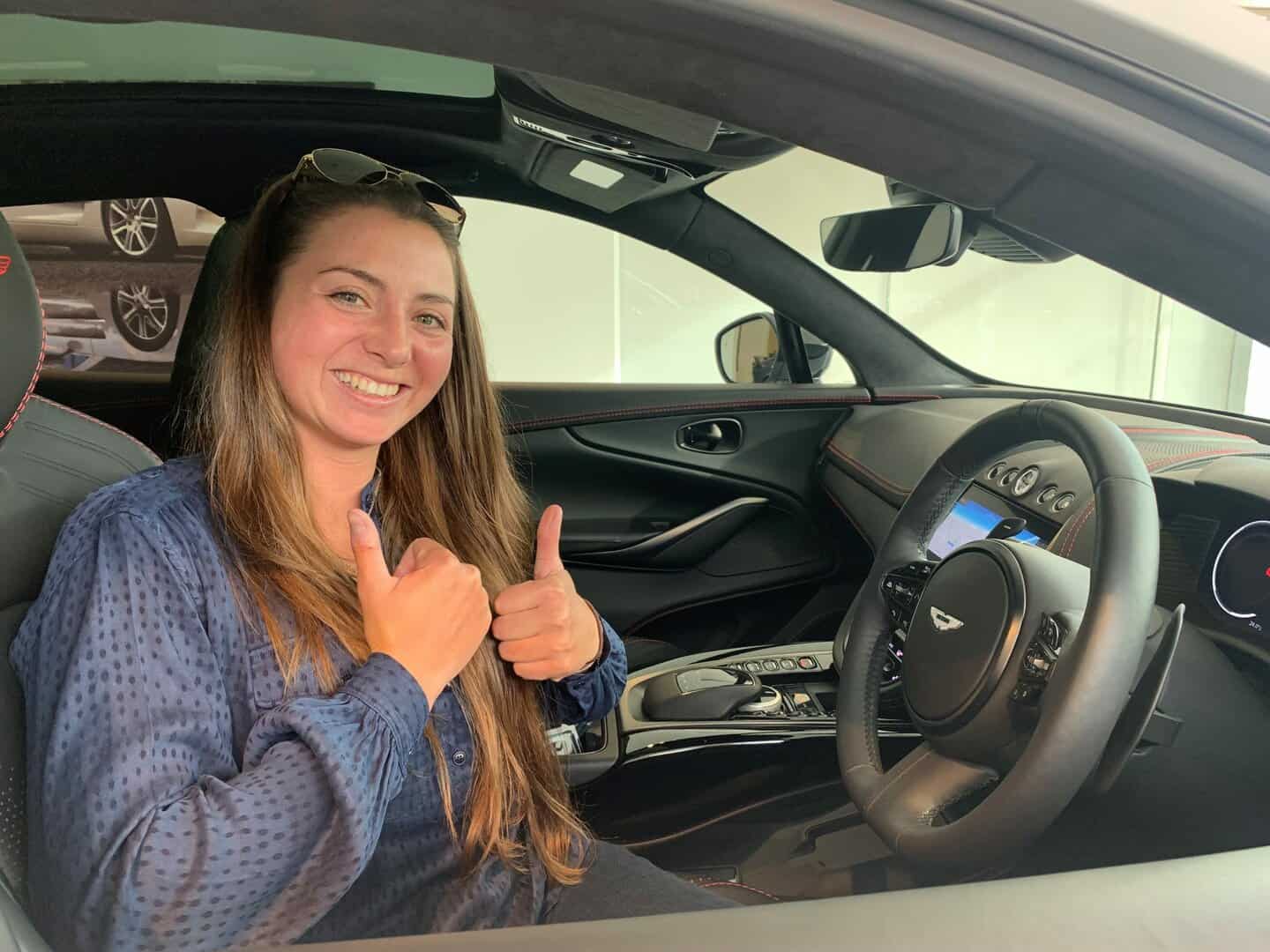 Bryony Frost Aston Martin DBX