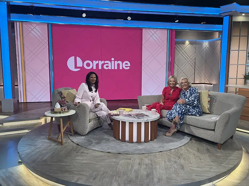 Belles Berry on ITV’s Lorraine